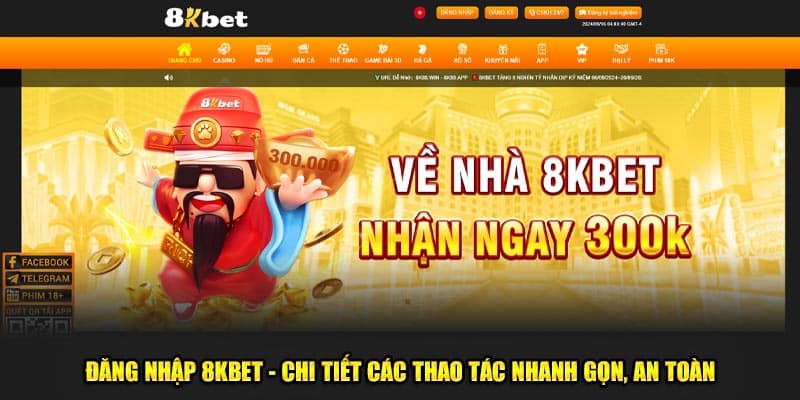 Khám phá Thế giới Giải trí Trực tuyến với 8kbet đăng nhập - Hướng dẫn & Kinh nghiệm